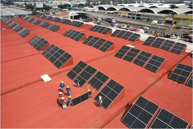 انرژی خورشیدی درحال گسترش است